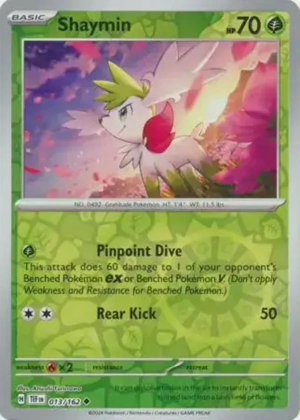 Temporal Forces  013/162 Shaymin Rev Holo
