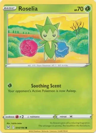 Lost Origin  014/196 Roselia