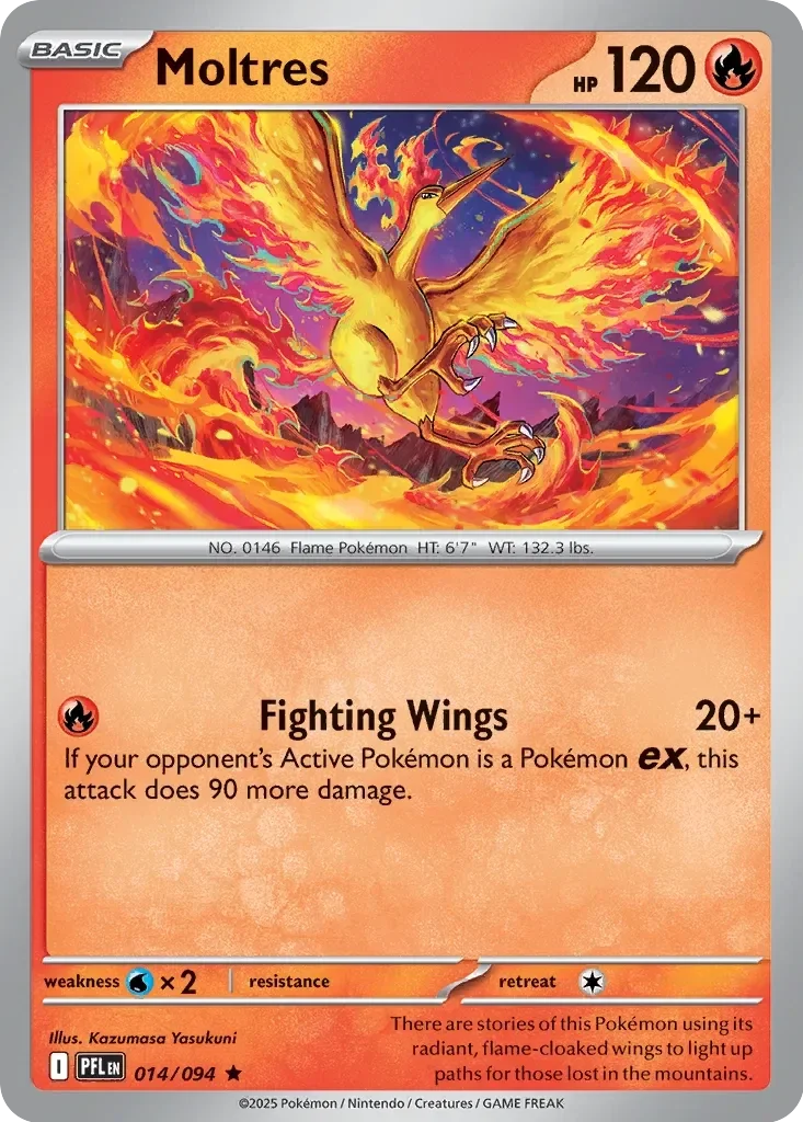 Phantasmal Flames  014/094 Moltres