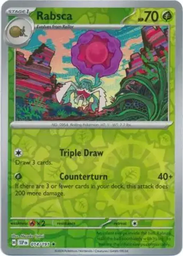 Surging Sparks  014/191 Rabsca Rev Holo