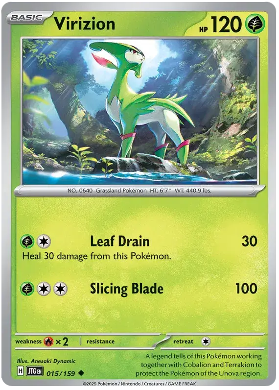 Journey Together  015/159 Virizion