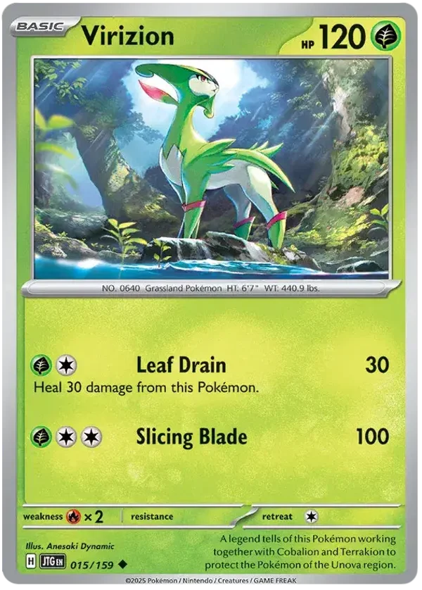 Journey Together  015/159 Virizion