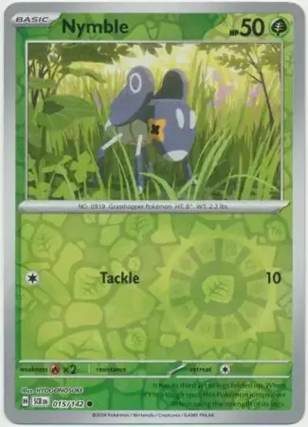 Stellar Crown  015/142 Nymble Rev Holo