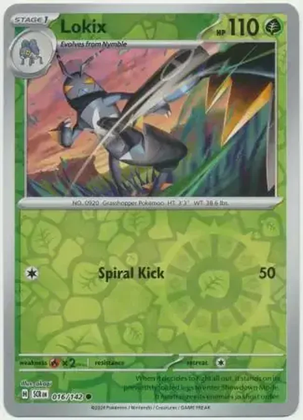 Stellar Crown  016/142 Lokix Rev Holo