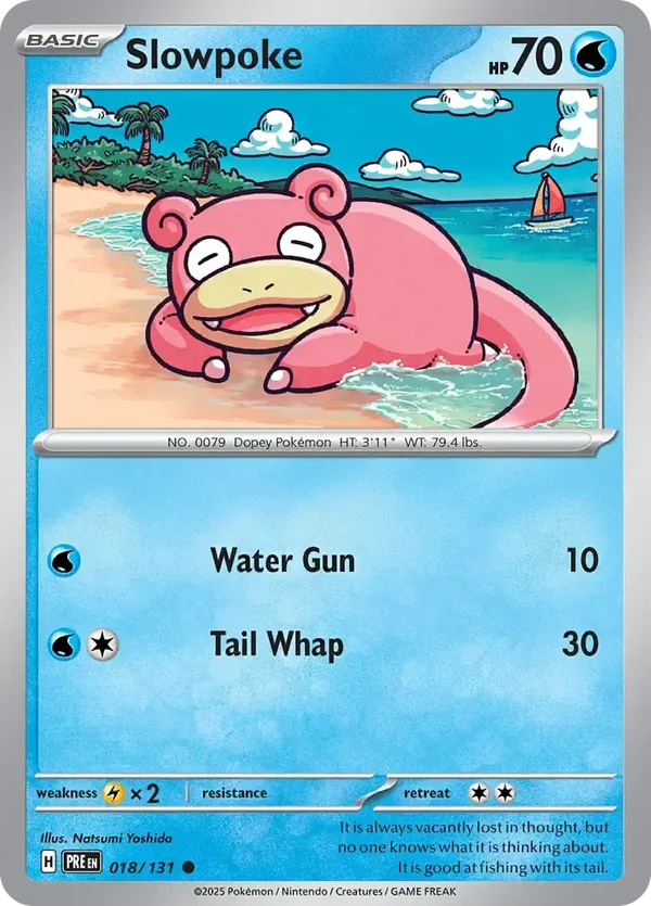 Prismatic Evolutions  018/131 Slowpoke