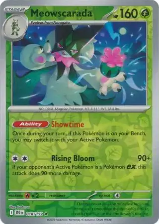 Journey Together  018/159 Meowscarada Rev Holo