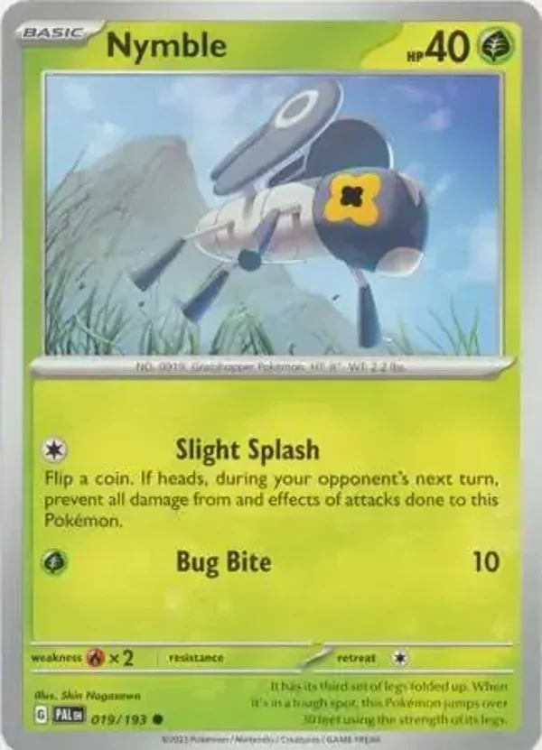 Paldea Evolved  019/193 Nymble