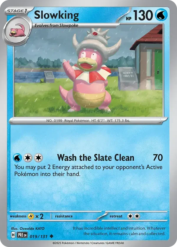 Prismatic Evolutions  019/131 Slowking