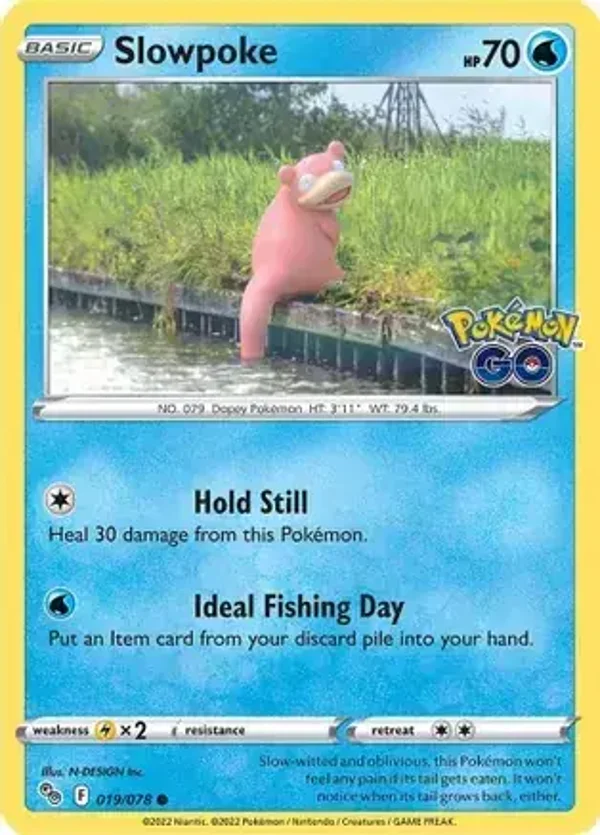 Pokemon Go  019/078 Slowpoke