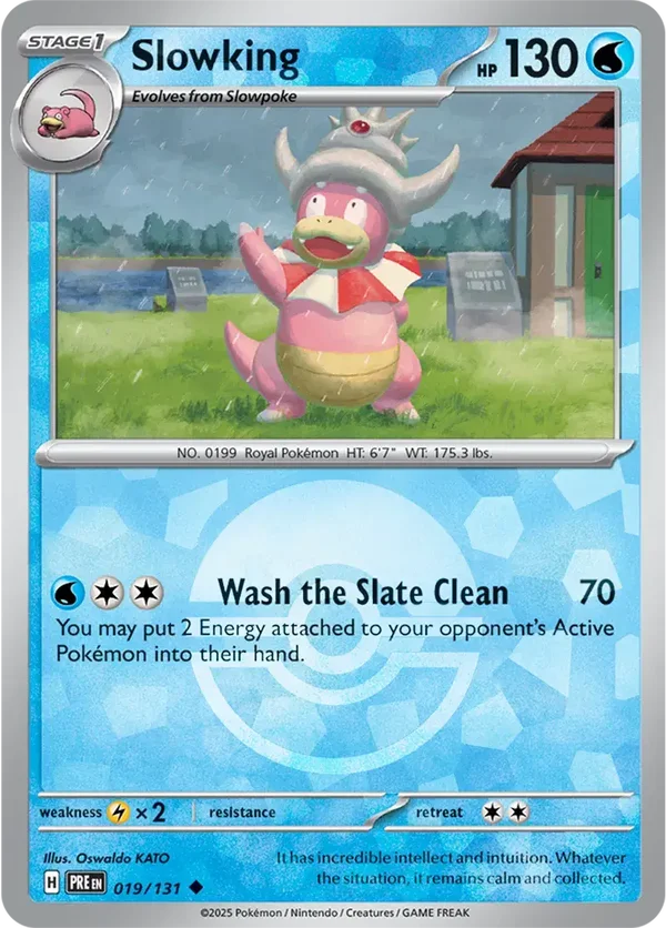 Prismatic Evolutions  019/131 Slowking Poke Ball