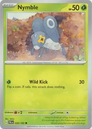 Paldea Evolved  020/193 Nymble