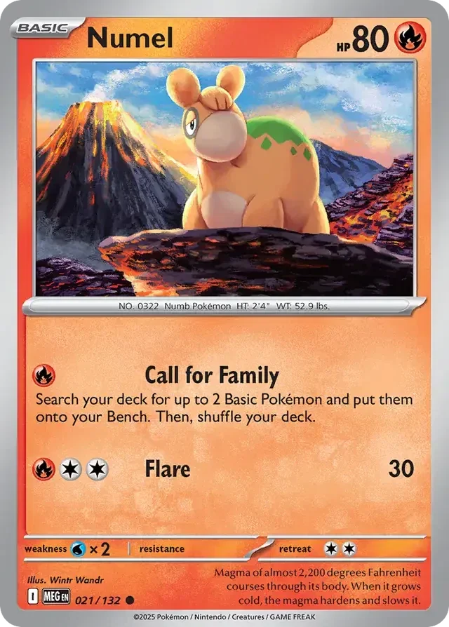 Mega Evolution  021/132 Numel