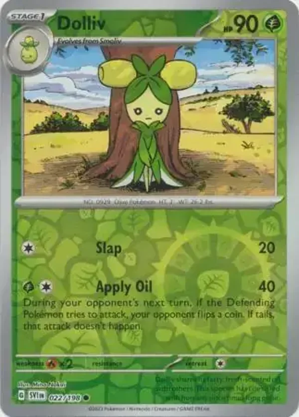 Scarlet & Violet  022/198 Dolliv Rev Holo