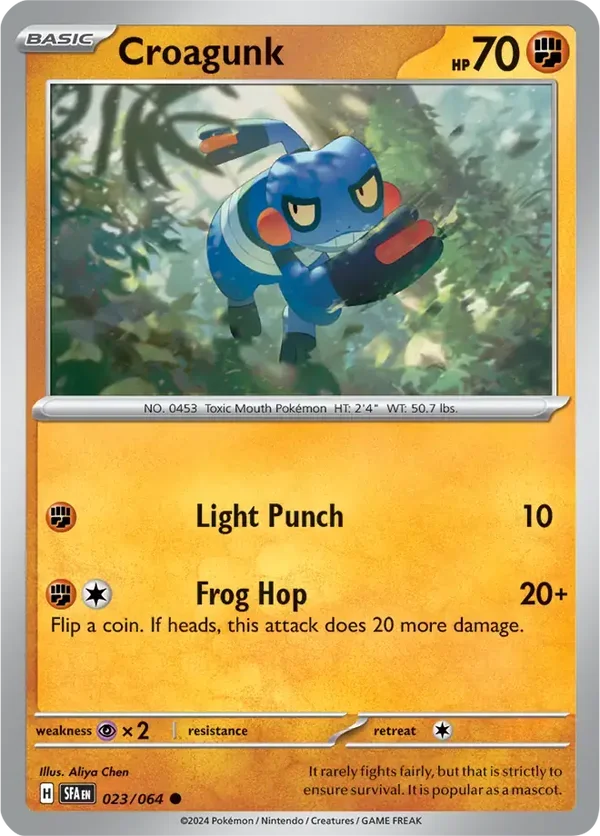 Shrouded Fable  023/064 Croagunk