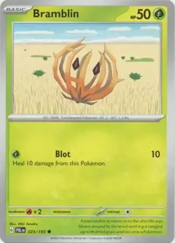 Paldea Evolved  023/193 Bramblin
