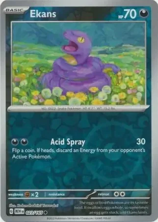 151  023/165 Ekans Rev Holo