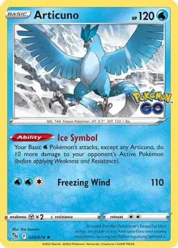 Pokemon Go  024/078 Articuno