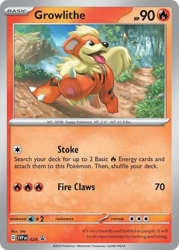 Promo SVP 024 Growlithe