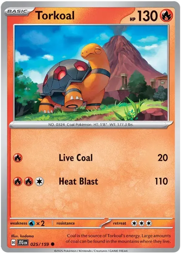 Journey Together  025/159 Torkoal