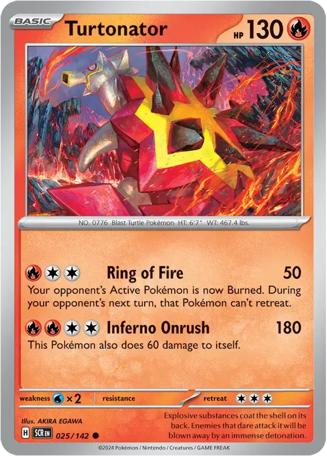 Stellar Crown  025/142 Turtonator