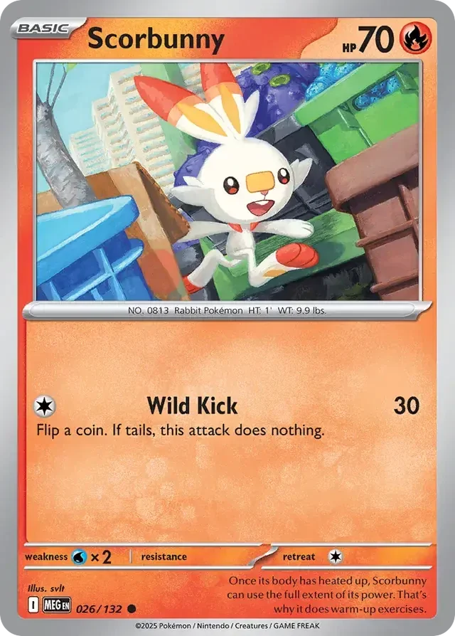 Mega Evolution  026/132 Scorbunny