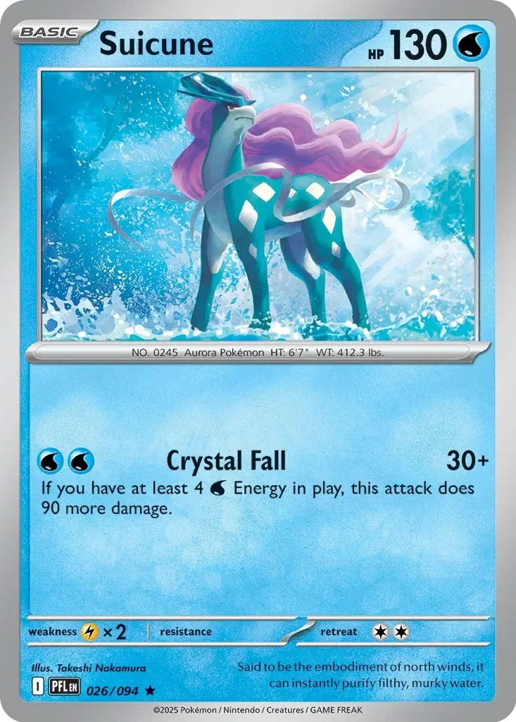 Phantasmal Flames  026/094 Suicune