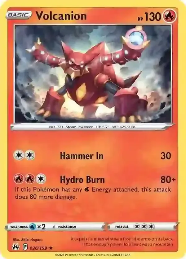Crown Zenith  026/159 Volcanion