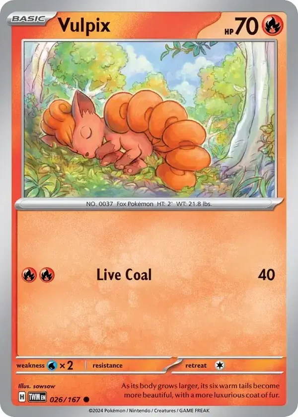 Twilight Masquerade  026/167 Vulpix