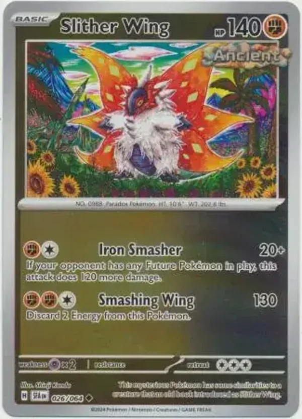 Shrouded Fable  026/064 Slither Wing Rev Holo