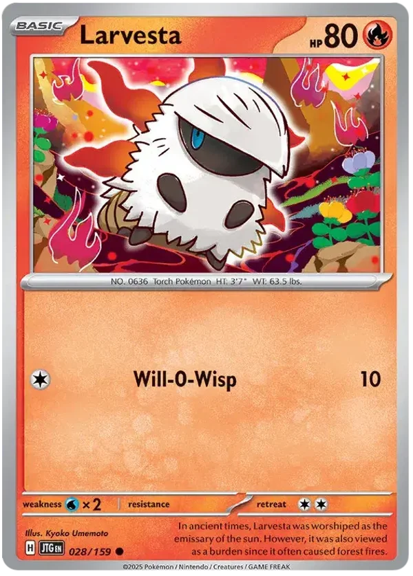 Journey Together  028/159 Larvesta