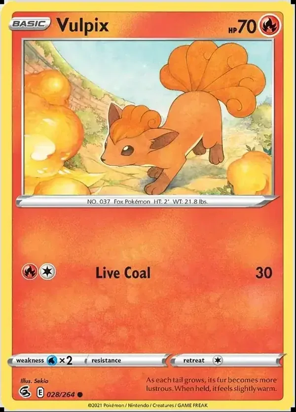 Fusion Strike  028/264 Vulpix