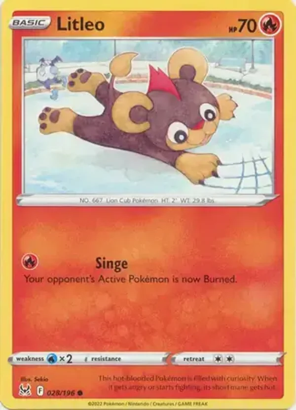 Lost Origin  028/196 Litleo