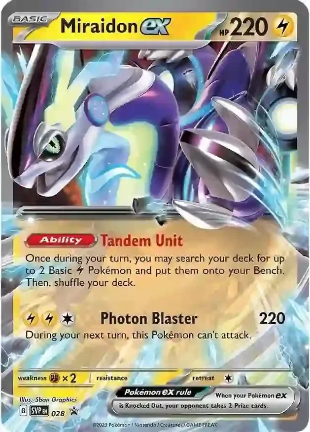 Promo SVP 028 Miraidon Ex