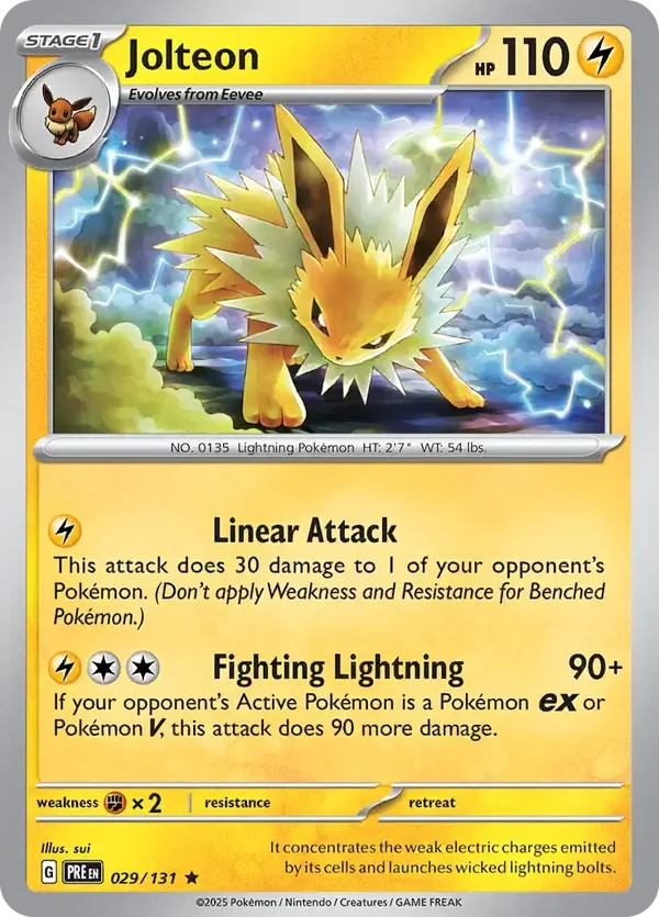 Prismatic Evolutions  029/131 Jolteon