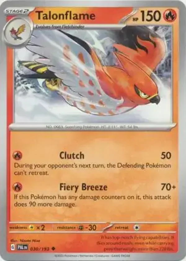 Paldea Evolved  030/193 Talonflame