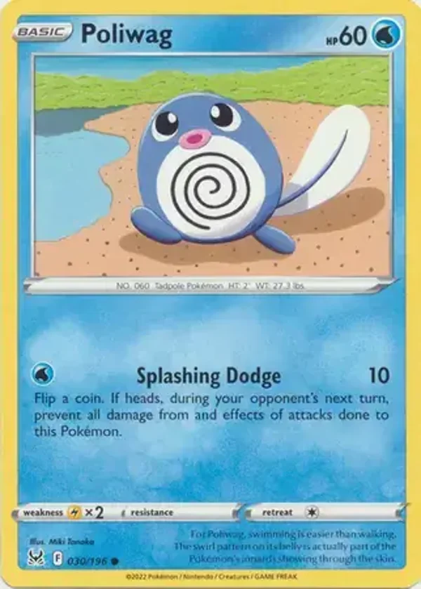 Lost Origin  030/196 Poliwag