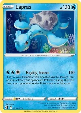Brilliant Stars  031/172 Lapras