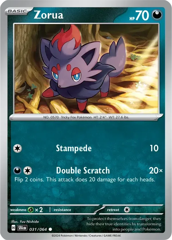 Shrouded Fable  031/064 Zorua
