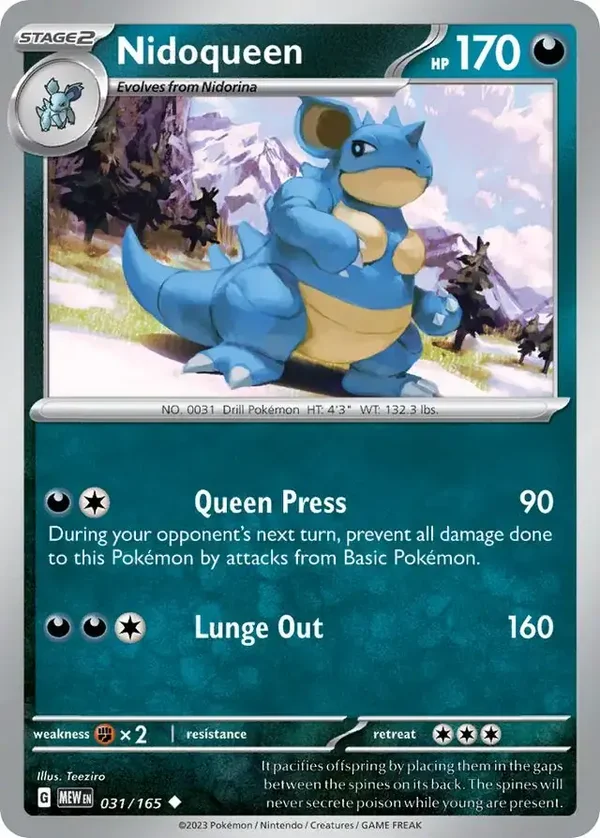 151  031/165 Nidoqueen