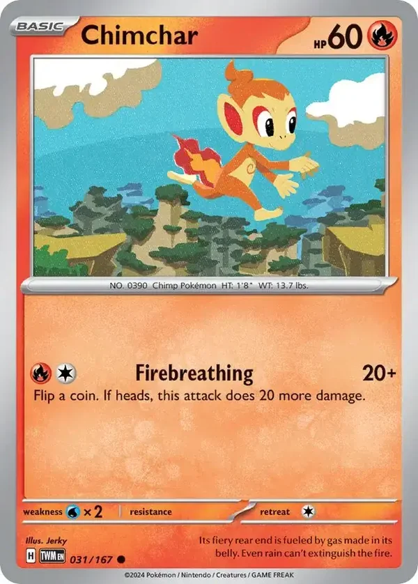 Twilight Masquerade  031/167 Chimchar