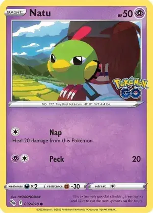 Pokemon Go  032/078 Natu