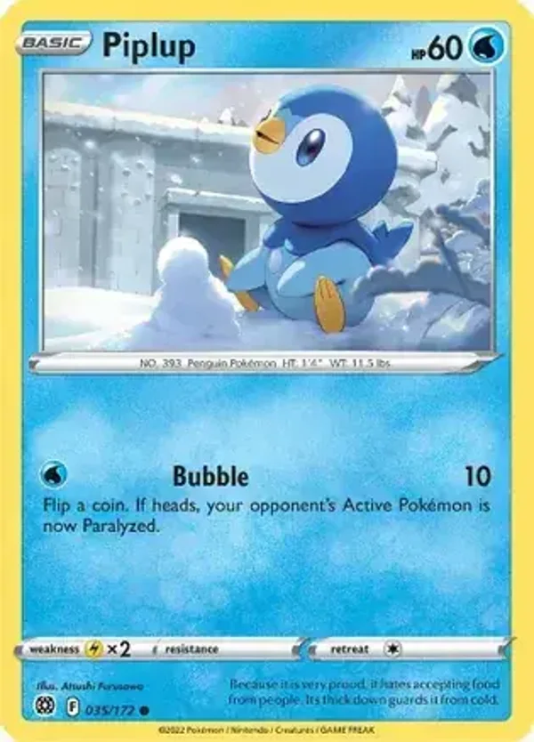 Brilliant Stars  035/172 Piplup