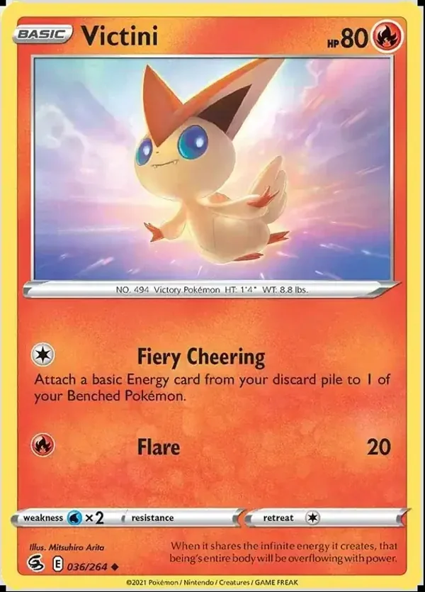 Fusion Strike  036/264 Victini