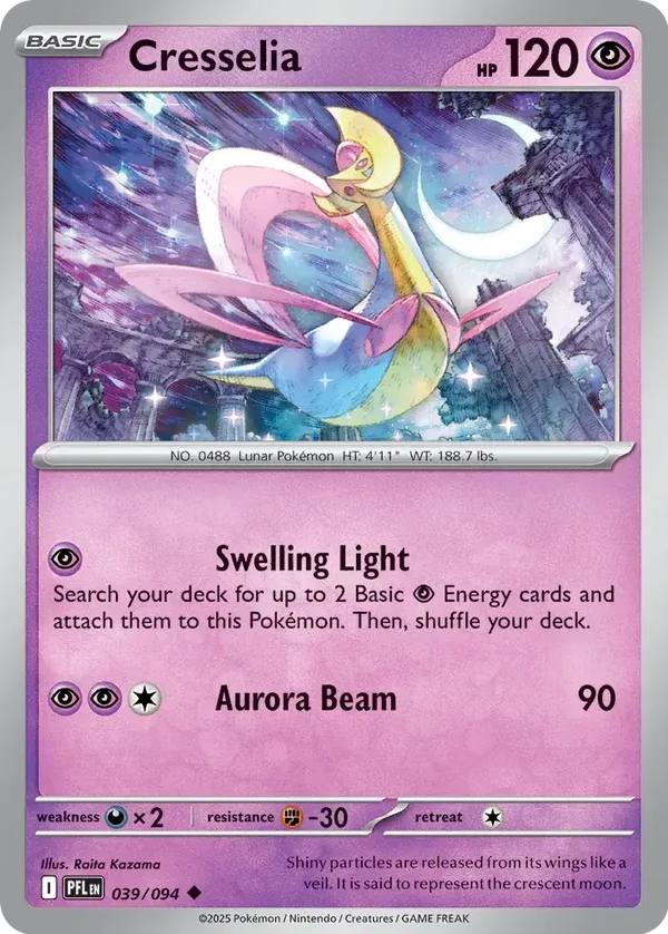 Phantasmal Flames  039/094 Cresselia