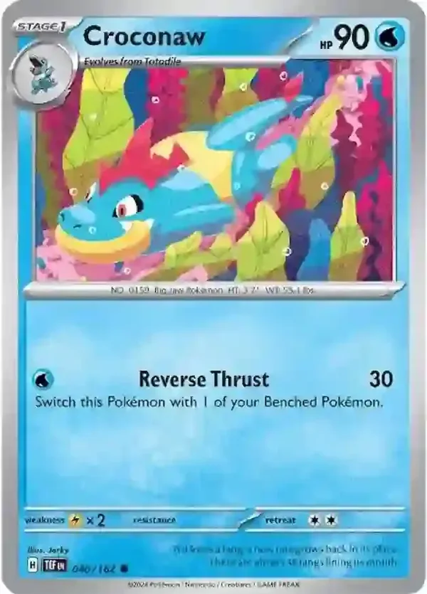 Temporal Forces  040/162 Croconaw