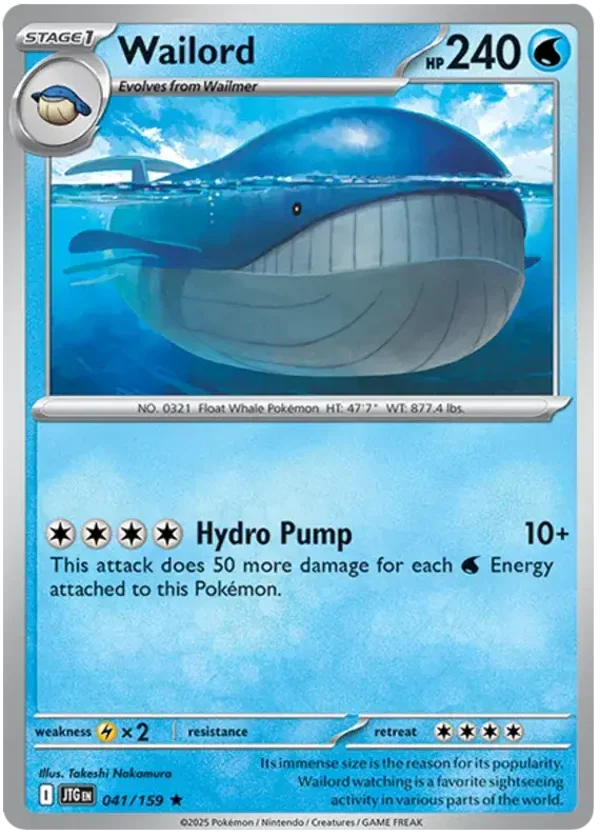 Journey Together  041/159 Wailord
