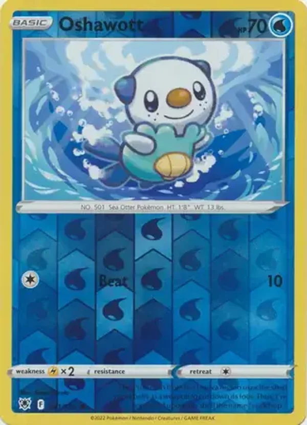 Astral Radiance  041/189 Oshawott Rev Holo