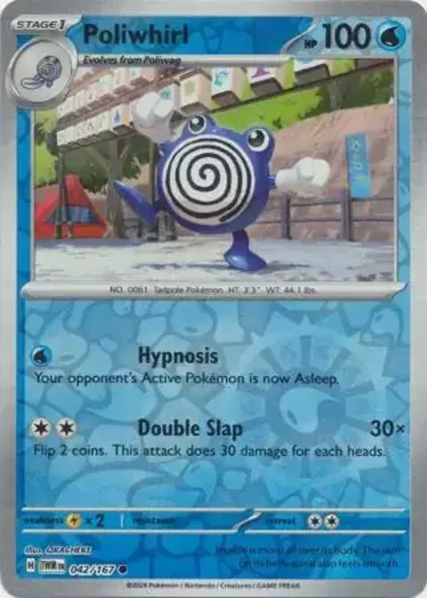 Twilight Masquerade  042/167 Poliwhirl Rev Holo