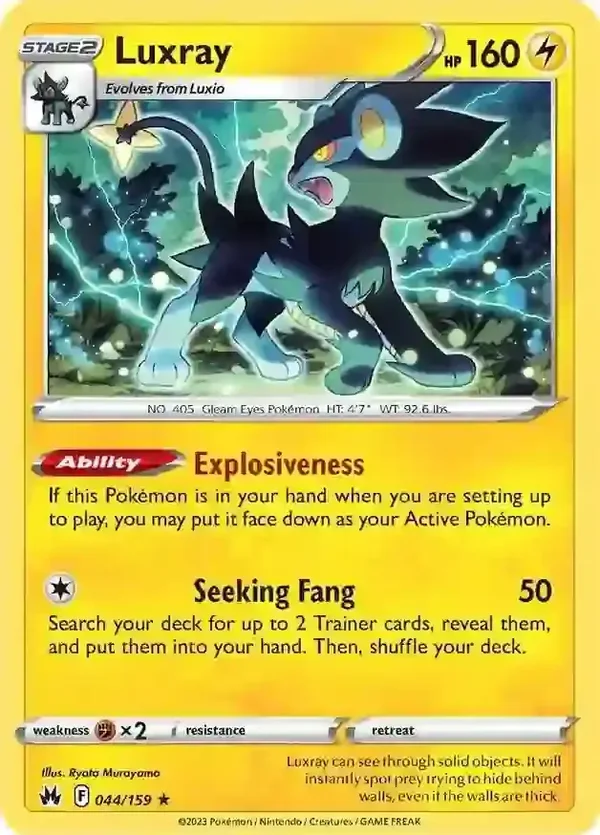 Crown Zenith  044/159 Luxray