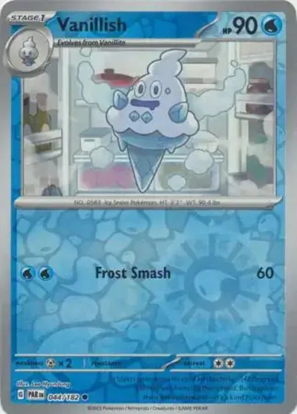 Paradox Rift  044/182 Vanillish Rev Holo